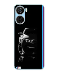 Чохол для ZTE V40 Design з картинкою «Силует BMW в темряві»