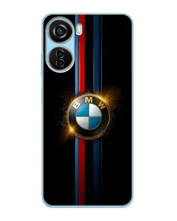 Чохол для ZTE V40 Design з картинкою «BMW M-Power неон»