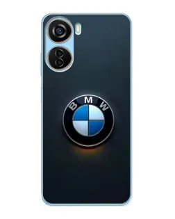 Чохол для ZTE V40 Design з картинкою «Логотип BMW — мінімалізм»