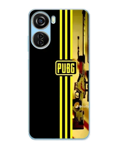 Чехол для ZTE V40 Design с картинкой «PUBG — камуфляжный шлем»