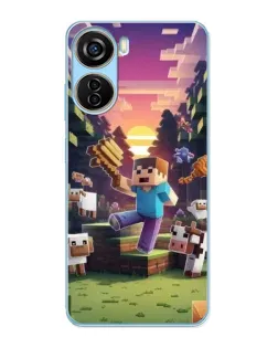 Чохол для ZTE V40 Design з картинкою «Стів на фермі»
