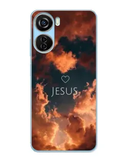 Чехол для ZTE V40 Design с картинкой «Сияние Имени Jesus»