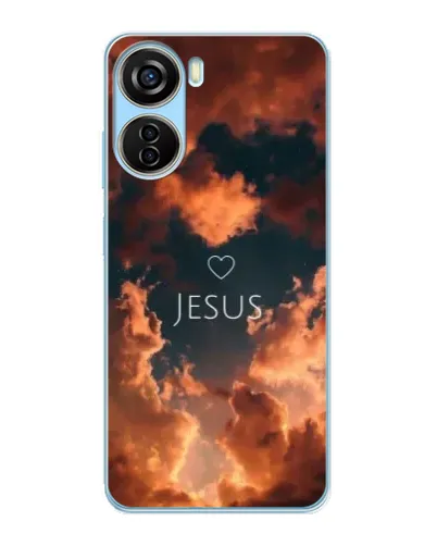 Чехол для ZTE V40 Design с картинкой «Сияние Имени Jesus»