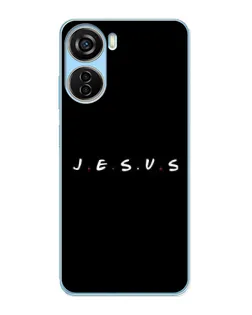 Чехол для ZTE V40 Design с картинкой «Точки веры J.E.S.U.S.»