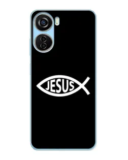 Чехол для ZTE V40 Design с картинкой «Классический Jesus»