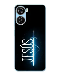 Чехол для ZTE V40 Design с картинкой «Меч Духа Jesus»