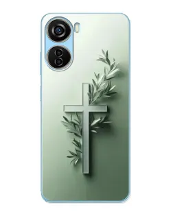 Чехол для ZTE V40 Design с картинкой «Оливковая ветвь»