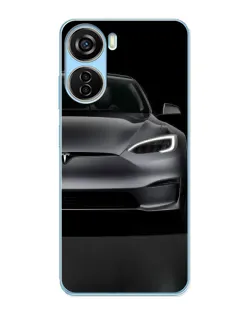 Чохол для ZTE V40 Design з картинкою «Tesla Model S Look» Чохол для ZTE V40 Design з картинкою «Tesla Model S Look»