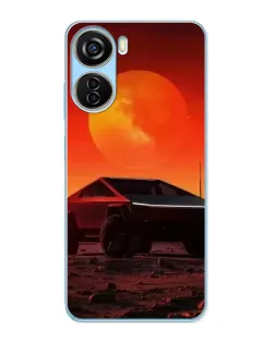 Чохол для ZTE V40 Design з картинкою «Cybertruck на Марсі» Чохол для ZTE V40 Design з картинкою «Cybertruck на Марсі»