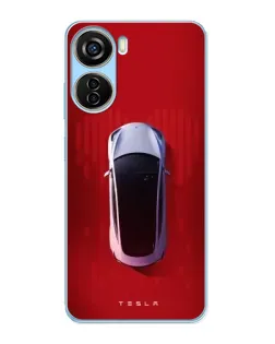 Чохол для ZTE V40 Design з картинкою «Tesla Top View» Чохол для ZTE V40 Design з картинкою «Tesla Top View»
