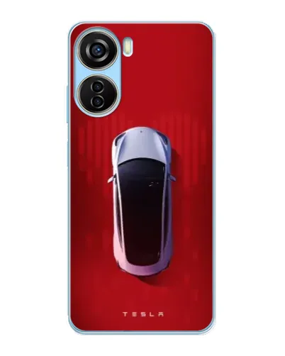 Чохол для ZTE V40 Design з картинкою «Tesla Top View» Чохол для ZTE V40 Design з картинкою «Tesla Top View»