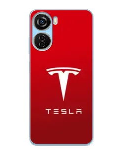 Чохол для ZTE V40 Design з картинкою «Tesla Red Classic» Чохол для ZTE V40 Design з картинкою «Tesla Red Classic»