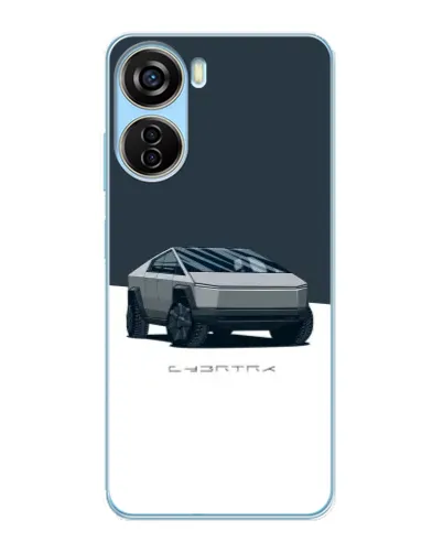 Чохол для ZTE V40 Design з картинкою «Сріблястий Cybertruck Tesla» Чохол для ZTE V40 Design з картинкою «Сріблястий Cybertruck Tesla»