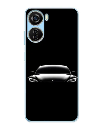 Чохол для ZTE V40 Design з картинкою «Фари Tesla Night» Чохол для ZTE V40 Design з картинкою «Фари Tesla Night»