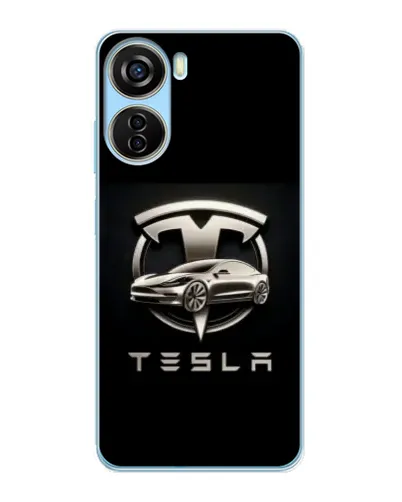 Чохол для ZTE V40 Design з картинкою «Tesla — срібне авто» Чохол для ZTE V40 Design з картинкою «Tesla — срібне авто»
