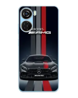Чохол для ZTE V40 Design з картинкою «Mercedes — білий карбон» Чохол для ZTE V40 Design з картинкою «Mercedes — білий карбон»