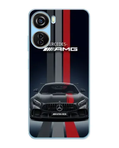 Чохол для ZTE V40 Design з картинкою «Mercedes — білий карбон» Чохол для ZTE V40 Design з картинкою «Mercedes — білий карбон»