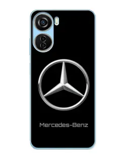 Чохол для ZTE V40 Design з картинкою «Mercedes Silver Logo»