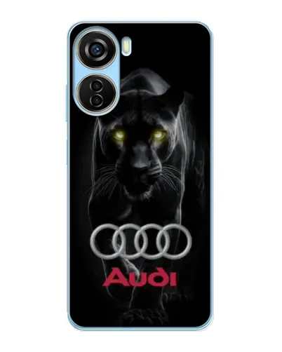 Чехол для ZTE V40 Design с картинкой «Пантера и Audi» Чехол для ZTE V40 Design с картинкой «Пантера и Audi»