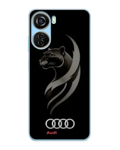 Чехол для ZTE V40 Design с картинкой «Графика — пантера и Audi» Чехол для ZTE V40 Design с картинкой «Графика — пантера и Audi»