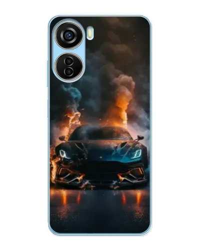 Чохол для ZTE V40 Design з картинкою «Lamborghini димна естетика» Чохол для ZTE V40 Design з картинкою «Lamborghini димна естетика»