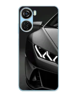 Чохол для ZTE V40 Design з картинкою «Lamborghini фари деталізація»