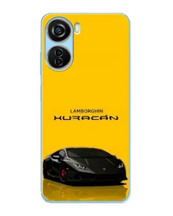 Чохол для ZTE V40 Design з картинкою «Lamborghini Huracan чорний»