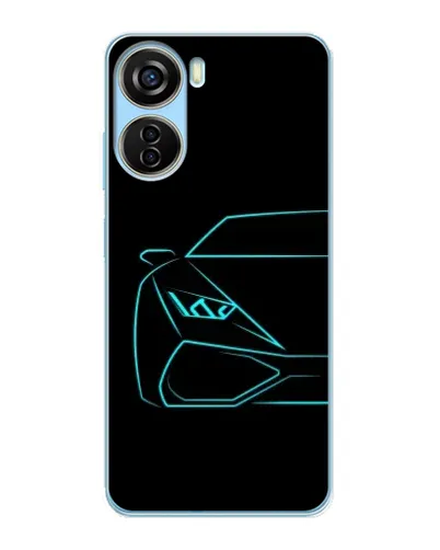Чохол для ZTE V40 Design з картинкою «Блакитний силует Lamborghini» Чохол для ZTE V40 Design з картинкою «Блакитний силует Lamborghini»