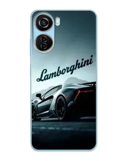 Чохол для ZTE V40 Design з картинкою «Класичний Lamborghini надпис»