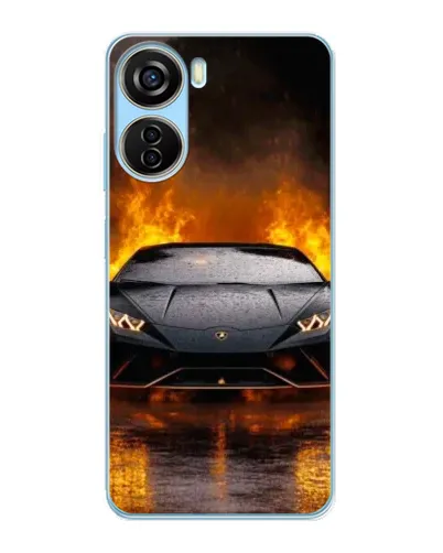 Чохол для ZTE V40 Design з картинкою «Lamborghini у вогні» Чохол для ZTE V40 Design з картинкою «Lamborghini у вогні»
