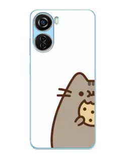 Чохол для ZTE V40 Design з картинкою «Пушин з печивом»