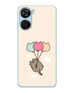 Чохол для ZTE V40 Design з картинкою «Пушин на кульках»