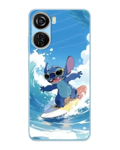 Чохол для ZTE V40 Design з картинкою «Стіч на хвилі» Чохол для ZTE V40 Design з картинкою «Стіч на хвилі»