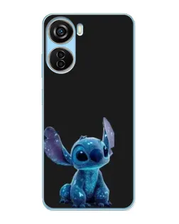Чохол для ZTE V40 Design з картинкою «Стіч на чорному»