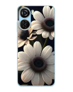 Чохол для ZTE V40 Design з картинкою «Білі маргаритки макро» Чохол для ZTE V40 Design з картинкою «Білі маргаритки макро»