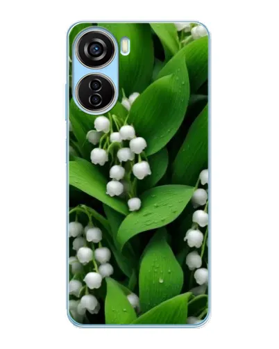 Чохол для ZTE V40 Design з картинкою «Конвалії в зелені»