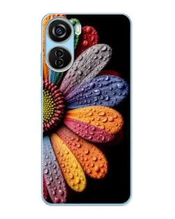 Чохол для ZTE V40 Design з картинкою «Райдужна квітка» Чохол для ZTE V40 Design з картинкою «Райдужна квітка»