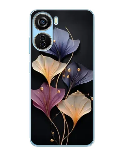 Чохол для ZTE V40 Design з картинкою «Лілові квіти грації»