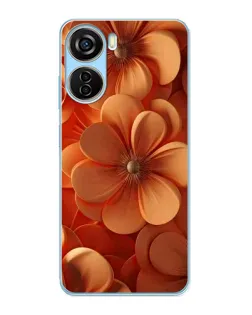 Чохол для ZTE V40 Design з картинкою «Помаранчева макро квітка» Чохол для ZTE V40 Design з картинкою «Помаранчева макро квітка»