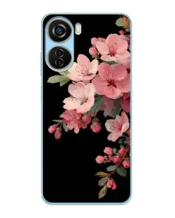 Чохол для ZTE V40 Design з картинкою «Рожева гілка сакури» Чохол для ZTE V40 Design з картинкою «Рожева гілка сакури»