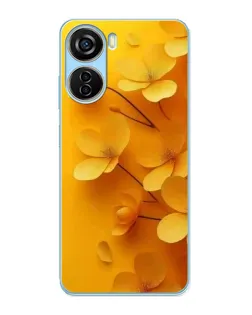 Чохол для ZTE V40 Design з картинкою «Золоті пелюстки» Чохол для ZTE V40 Design з картинкою «Золоті пелюстки»