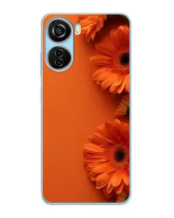 Чохол для ZTE V40 Design з картинкою «Помаранчеві гербери» Чохол для ZTE V40 Design з картинкою «Помаранчеві гербери»