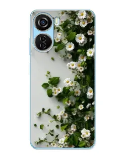 Чохол для ZTE V40 Design з картинкою «Гілка дрібних білих квітів» Чохол для ZTE V40 Design з картинкою «Гілка дрібних білих квітів»