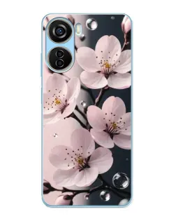 Чохол для ZTE V40 Design з картинкою «Ніжня сакура та краплі» Чохол для ZTE V40 Design з картинкою «Ніжня сакура та краплі»