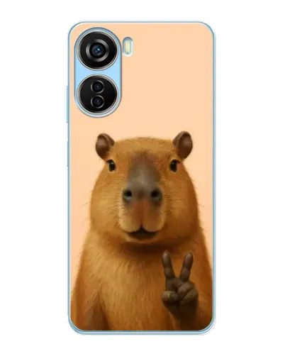Чохол для ZTE V40 Design з картинкою «Капібара вікторія» Чохол для ZTE V40 Design з картинкою «Капібара вікторія»