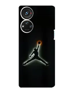 Чехол для ZTE Blade V40s с картинкой «Jordan Gradient Logo» Чехол для ZTE Blade V40s с картинкой «Jordan Gradient Logo»
