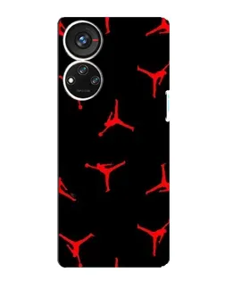 Чехол для ZTE Blade V40s с картинкой «Jordan Red Pattern» Чехол для ZTE Blade V40s с картинкой «Jordan Red Pattern»