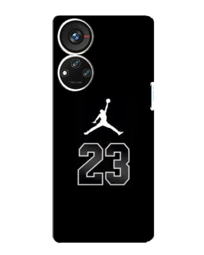 Чехол для ZTE Blade V40s с картинкой «Jordan Flight 23»