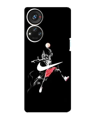 Чехол для ZTE Blade V40s с картинкой «Jordan Jumpman»