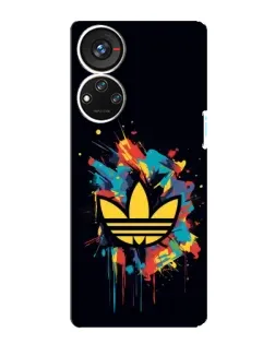 Чехол для ZTE Blade V40s с картинкой «Adidas Splash» Чехол для ZTE Blade V40s с картинкой «Adidas Splash»